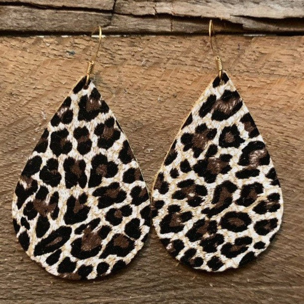 cream-chocolate-leopard-teardrop-leather-earrings