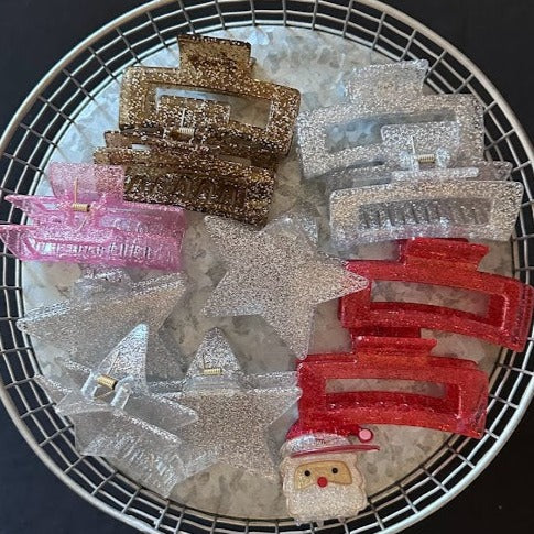 Glitterati Hair Clip Collection