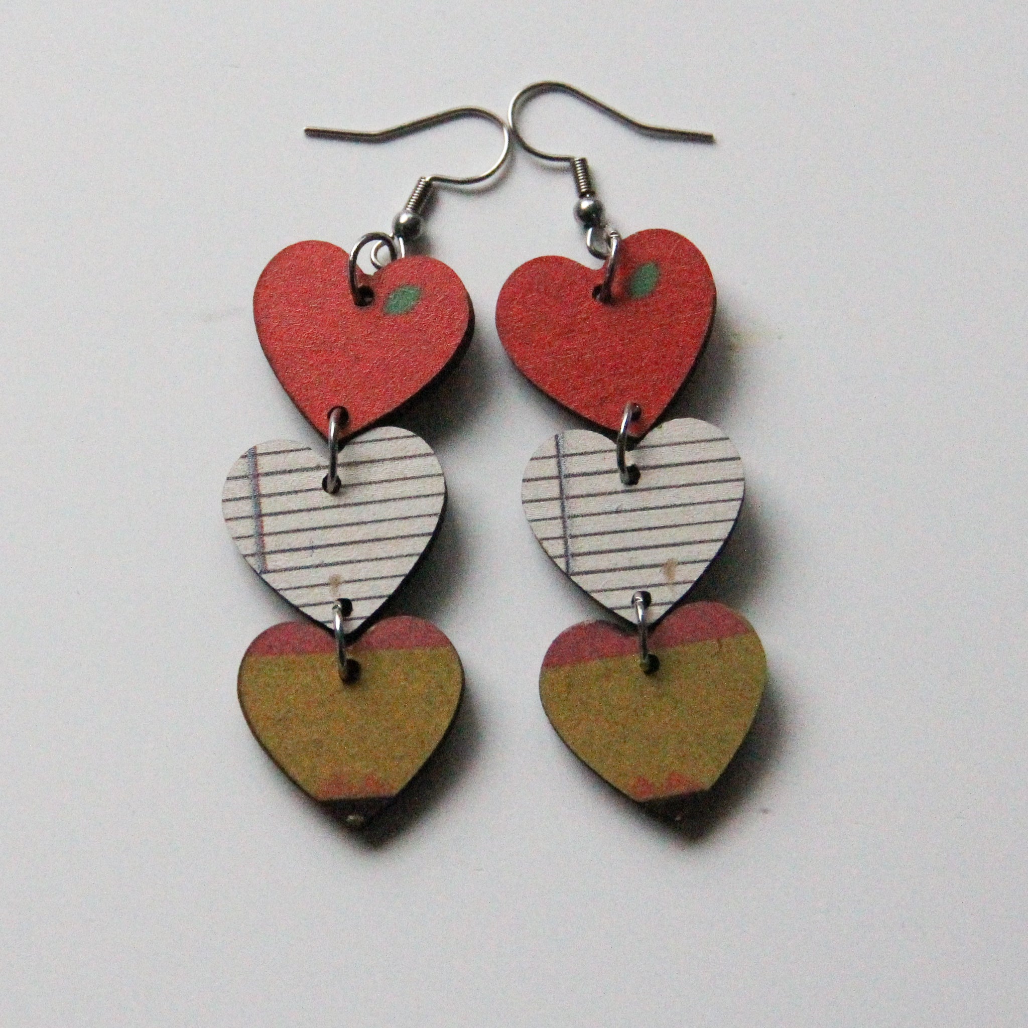 Maureen - Teacher's Pet - School Themed Wooden Hearts