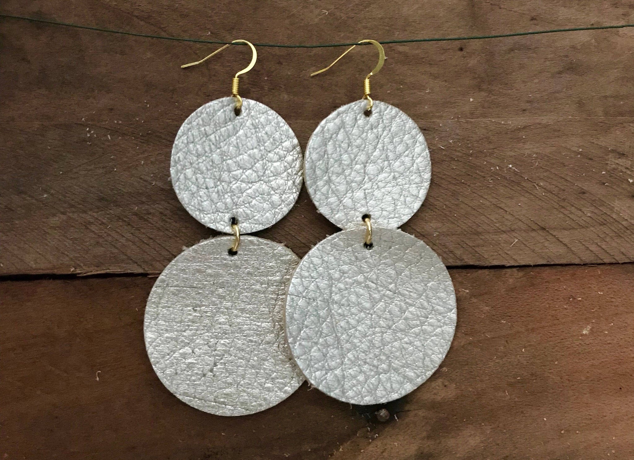 coco-champagne-circle-leather-earrings