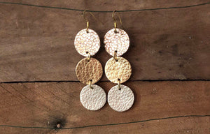 maureen-rose-gold-glitter-gold-and-champagne-leather-earrings