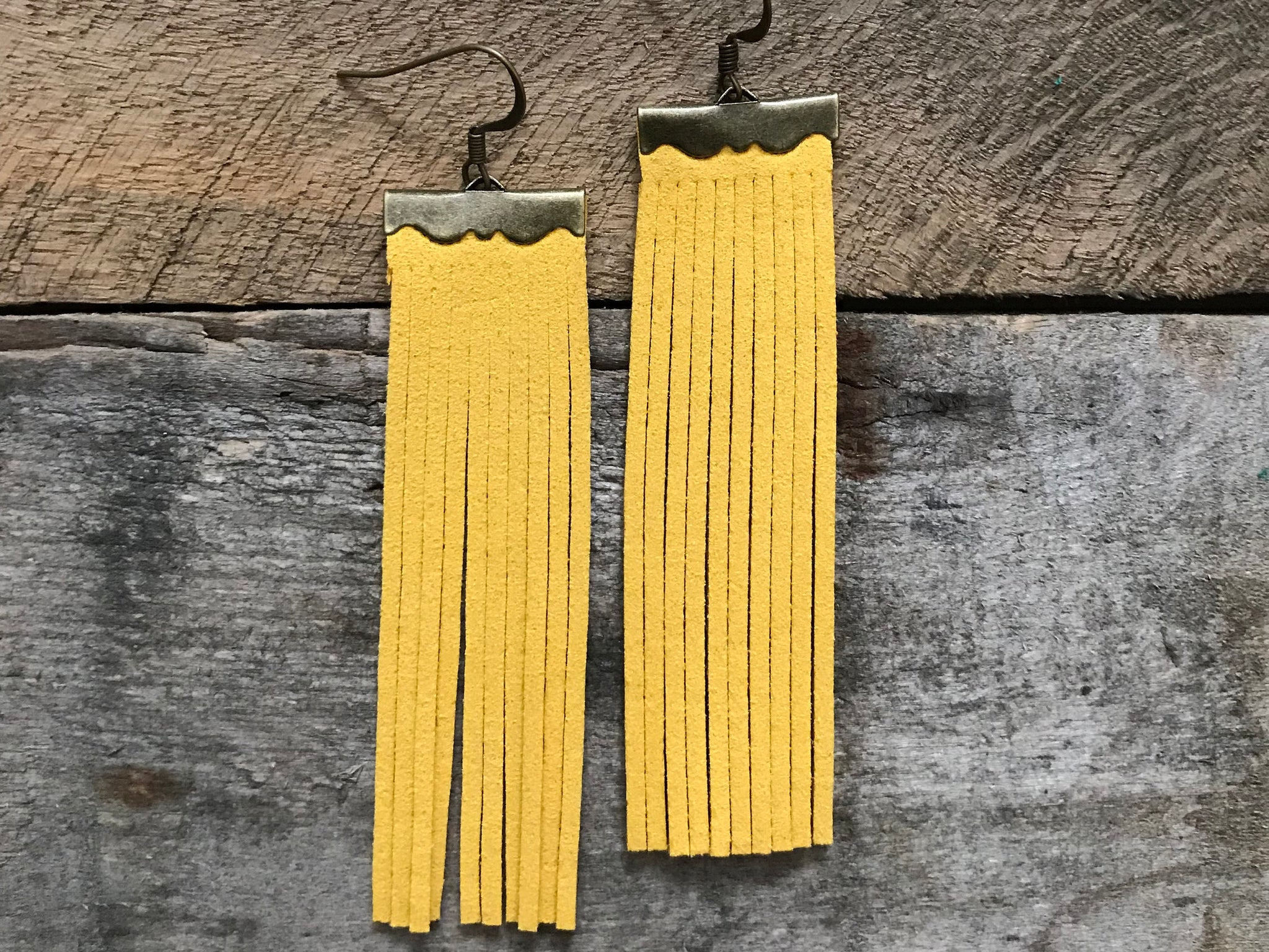 sydney-suede-leather-fringe-earrings-in-canary-yellow