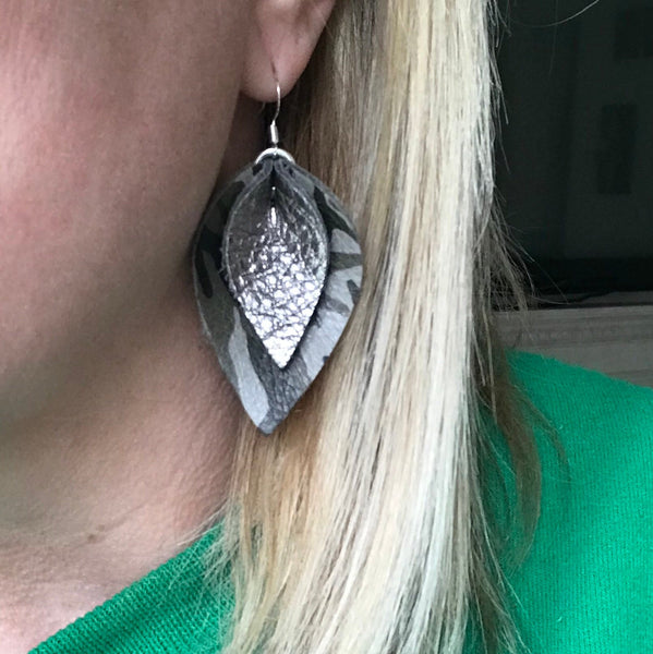 katie-double-layered-leather-leaf-shaped-earrings-in-grey-and-green-camo-and-metallic-gunmetal