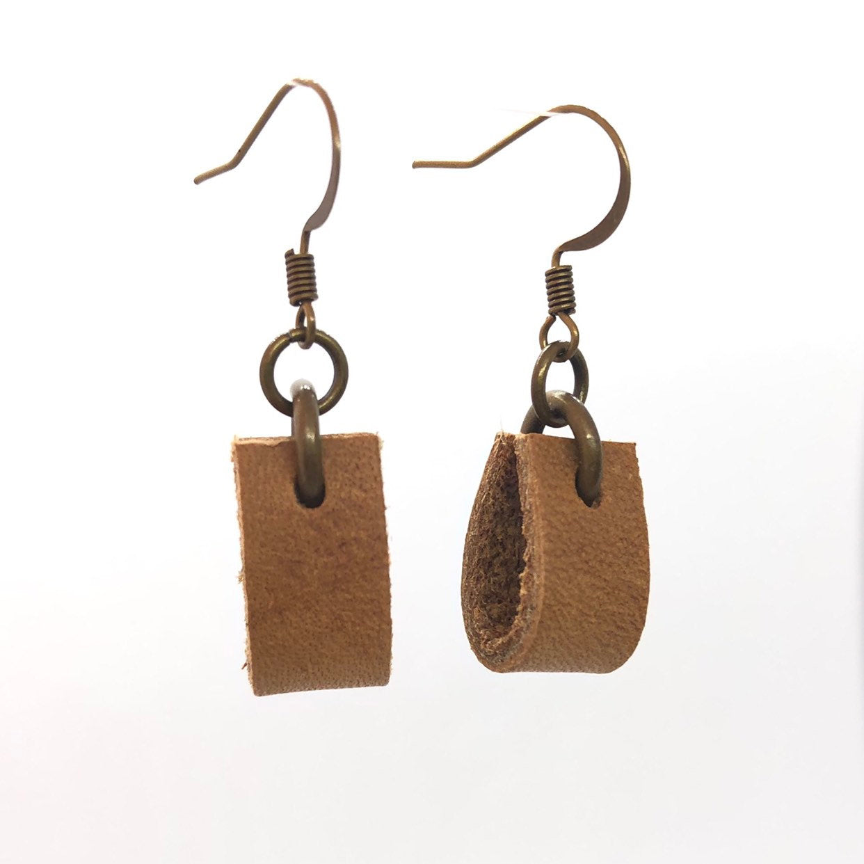 maddie-mini-tan-leather-hoop-earrings