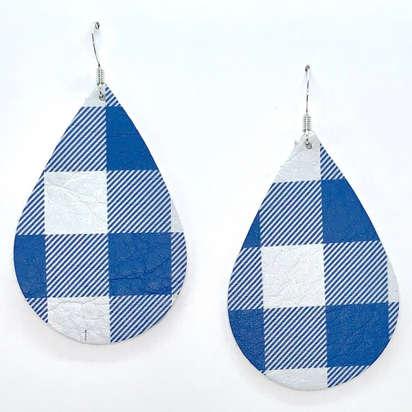 blue-and-white-buffalo-check-leather-earrings